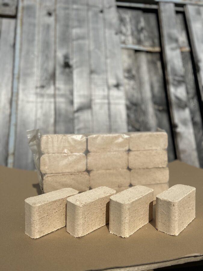 Wood Briquettes "RUF" for company