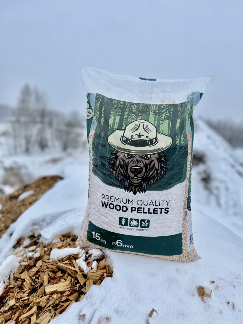 Wood pellets "Premium" 6mm for company