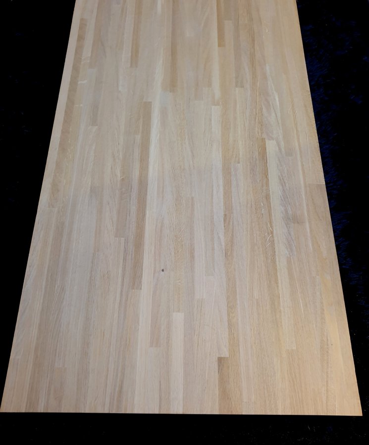 Oak Wood glued furniture panel 40x620x3000mm CC