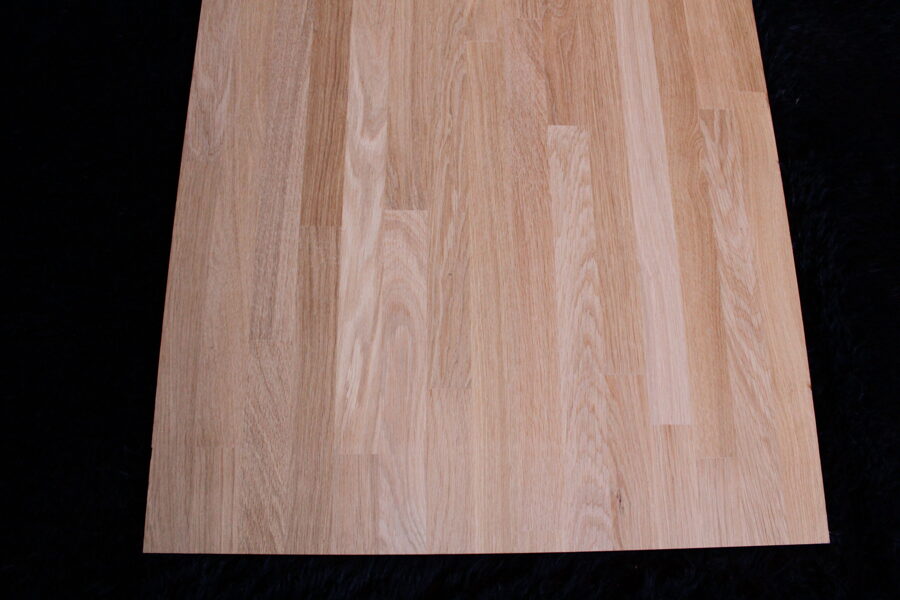 Oak finger jointed wood panel 40x650x2000mm AB
