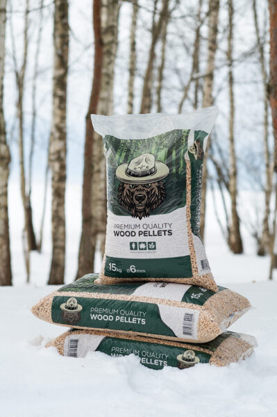 Wood pellets "Premium" 6mm for company